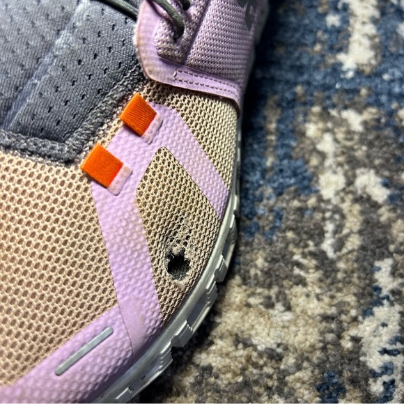 On Running Fiji & Rose Cloud 5 Push Slip-On Running Sneakers Size 8.5 - Picture 8 of 13